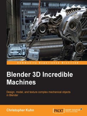 cover image of Blender 3D Incredible Machines